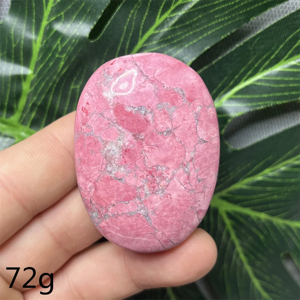 Pink Peach Jade Palm Stone-ToShay.org