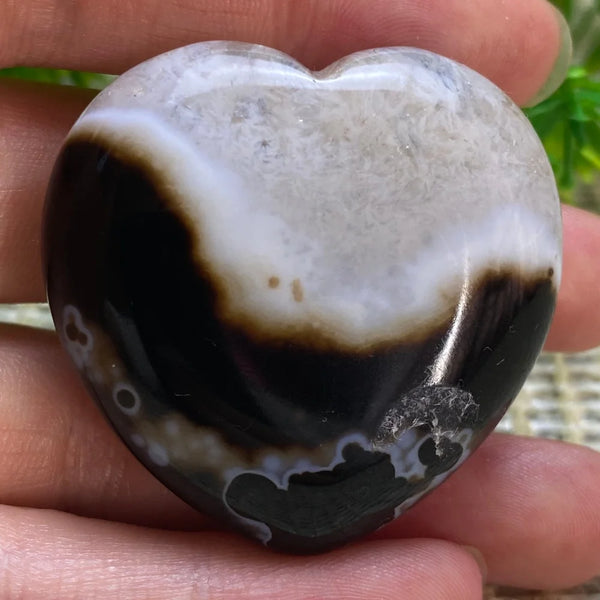 Black Agate Heart-ToShay.org