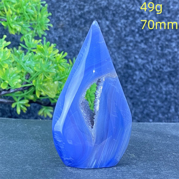 Blue Lace Agate Flame-ToShay.org