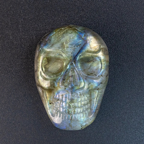Blue Labradorite Skull-ToShay.org