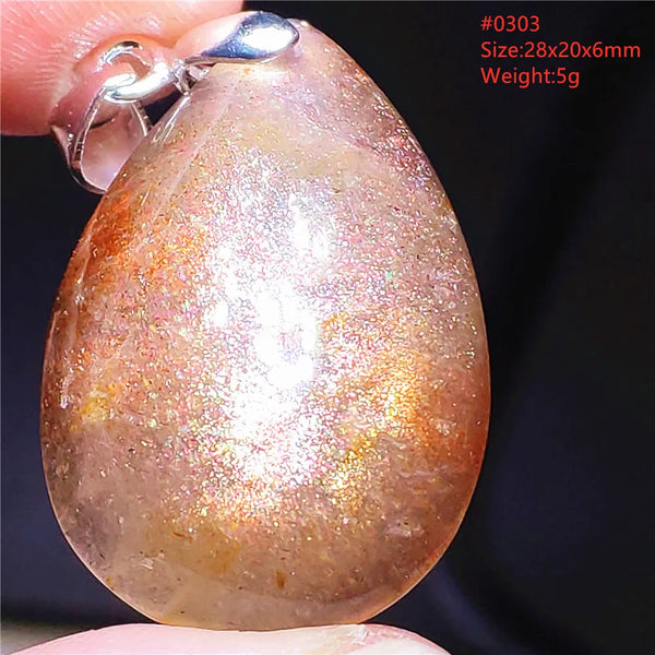 Orange Sunstone Pendant-ToShay.org