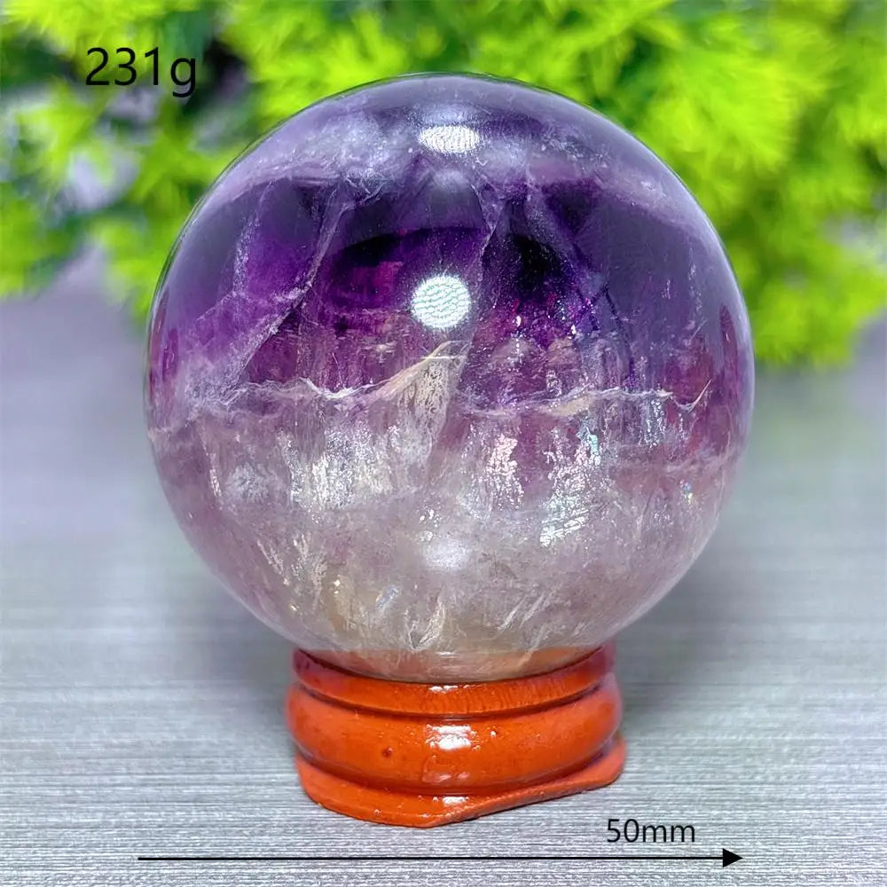 Violet Fluorite Crystal Ball-ToShay.org