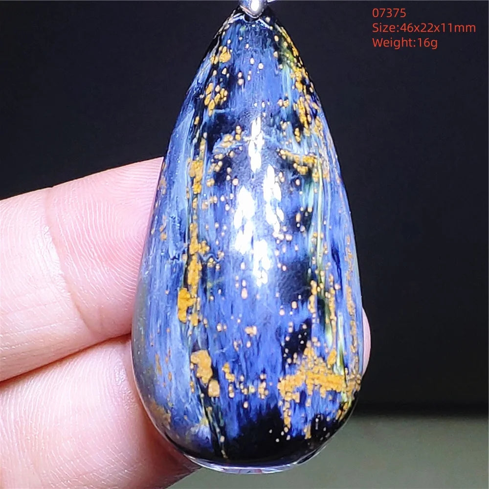 Blue Pietersite Pendant-ToShay.org
