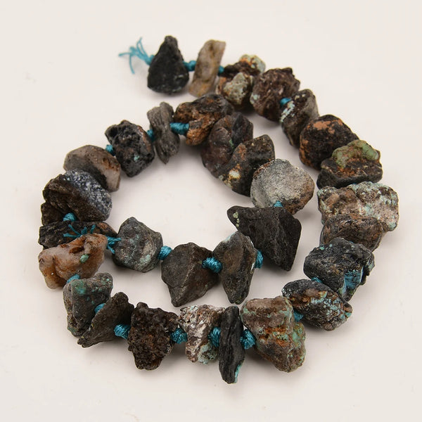 Mixed Turquoise Rough Beads-ToShay.org