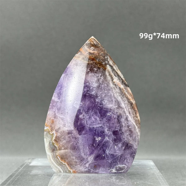Purple Amethyst Agate Torch-ToShay.org