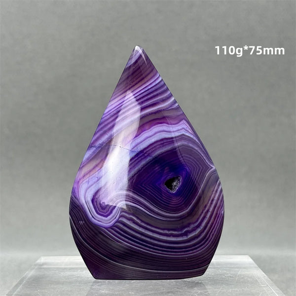 Purple Agate Torch-ToShay.org