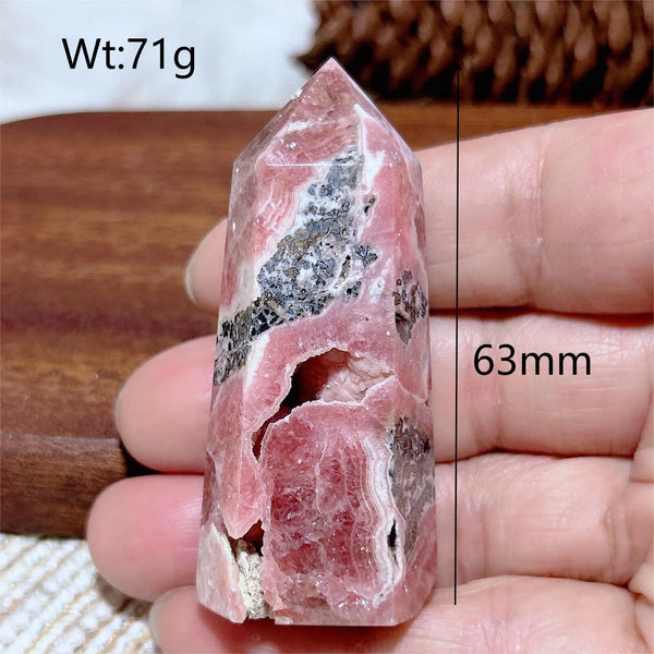 Pink Rhodochrosite Point-ToShay.org