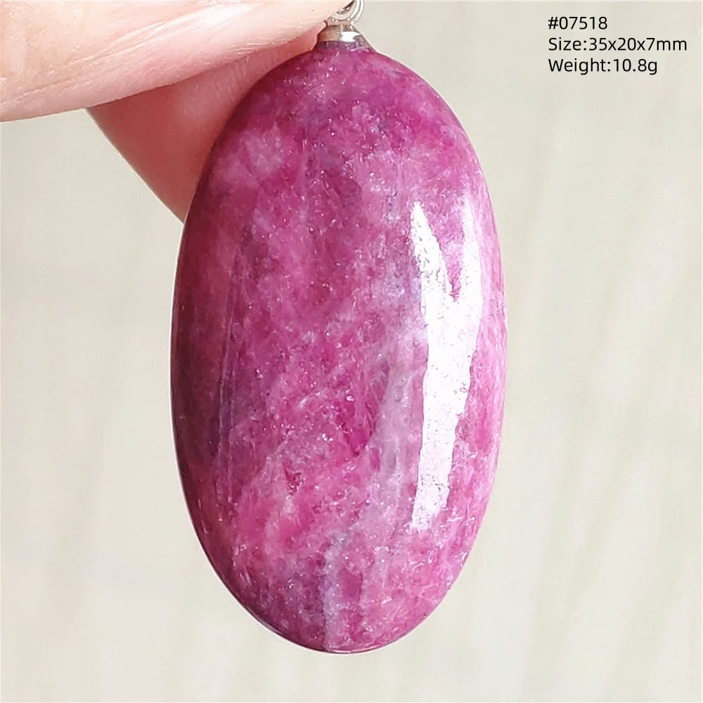 Red Ruby Zoisite Pendant-ToShay.org