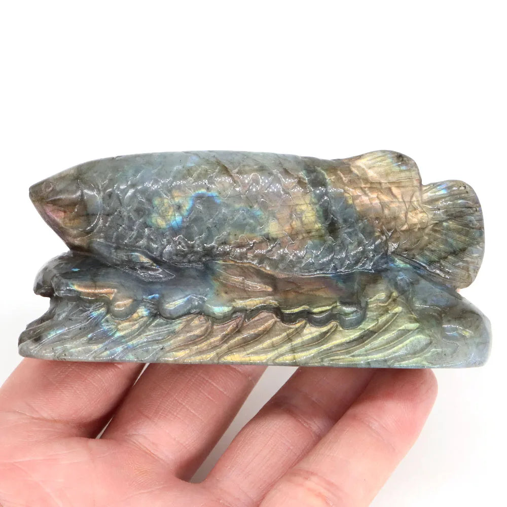 Blue Labradorite Fish-ToShay.org