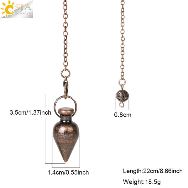 Copper Dowsing Pendulum-ToShay.org