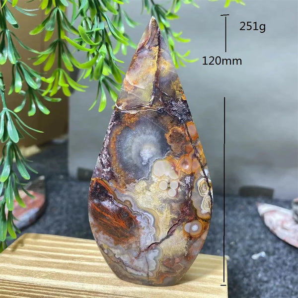 Red Agate Flame Point-ToShay.org