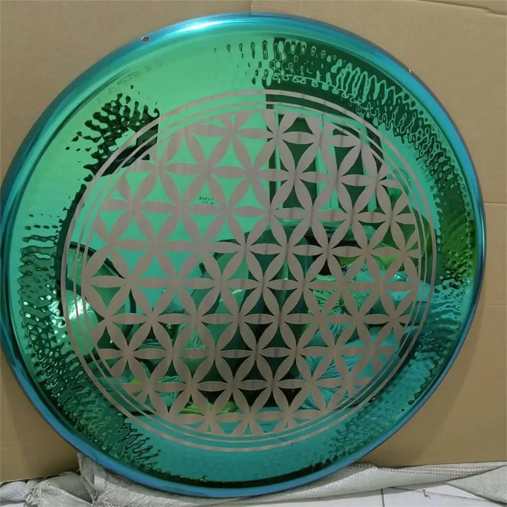 Green Flower of Life Gong-ToShay.org