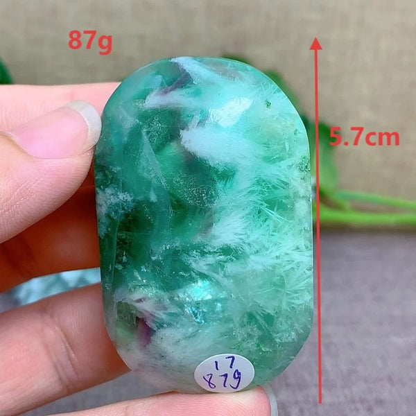 Green Feather Fluorite-ToShay.org