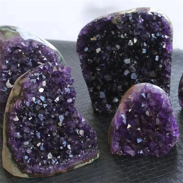 Violet Amethyst Cluster Crystal-ToShay.org