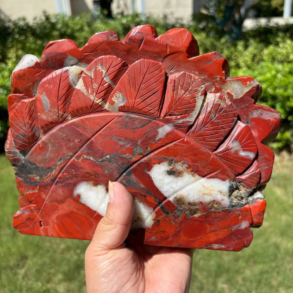 Red Jasper Peacock-ToShay.org