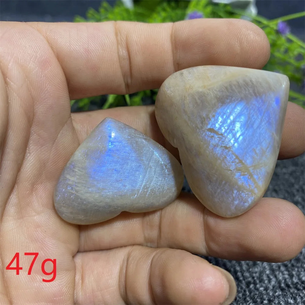 Blue Moonstone Heart-ToShay.org