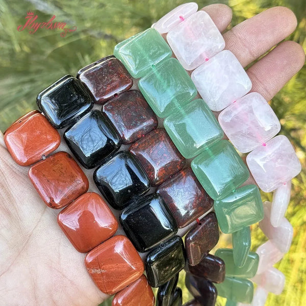 Mixed Crystal Square Beads-ToShay.org