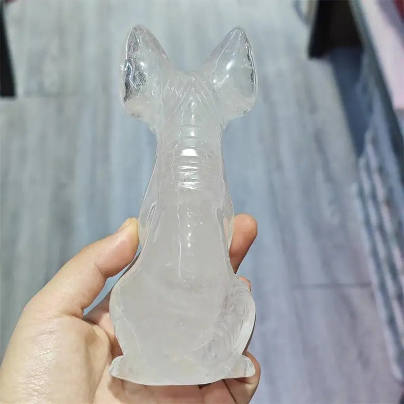 Clear Quartz Cat-ToShay.org