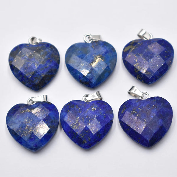 Mixed Quartz Crystal Hearts-ToShay.org