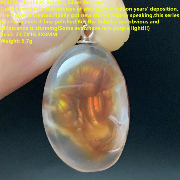 Red Fire Agate Pendants-ToShay.org