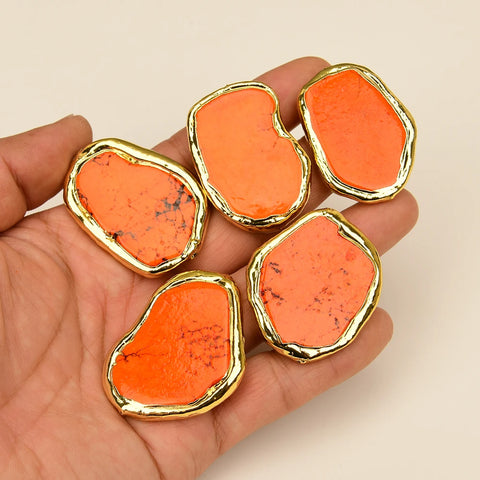 Orange Turquoise Beads-ToShay.org