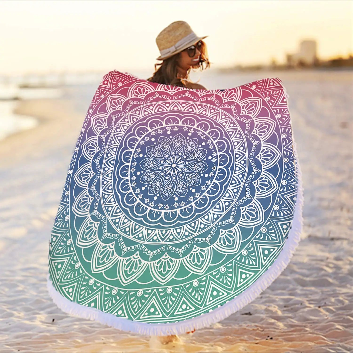 Mandala Beach Mat-ToShay.org