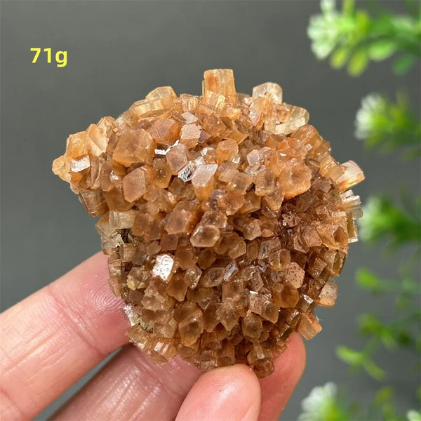 Orange Aragonite Crystal Cluster-ToShay.org