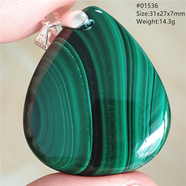Green Malachite Pendant-ToShay.org