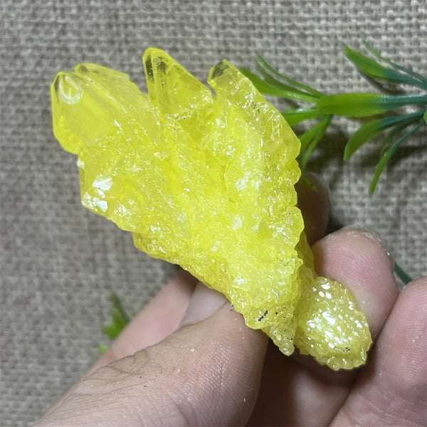 Yellow Sulphur Quartz-ToShay.org