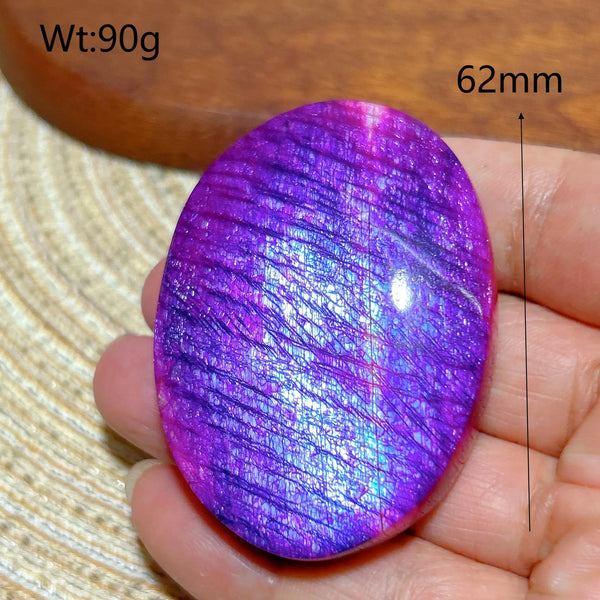 Violet Rainbow Moonstone-ToShay.org