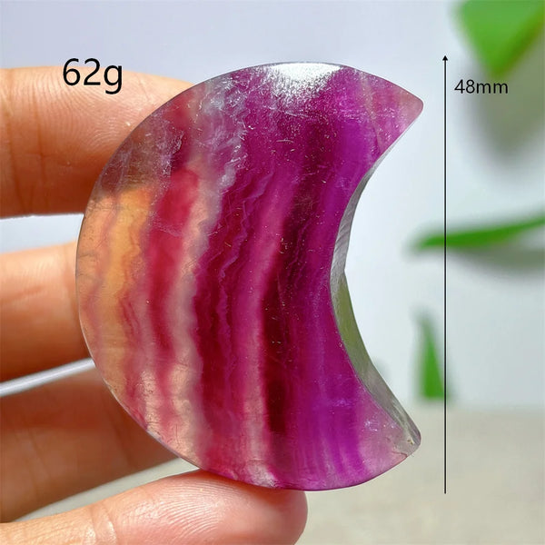 Mixed Fluorite Moon-ToShay.org