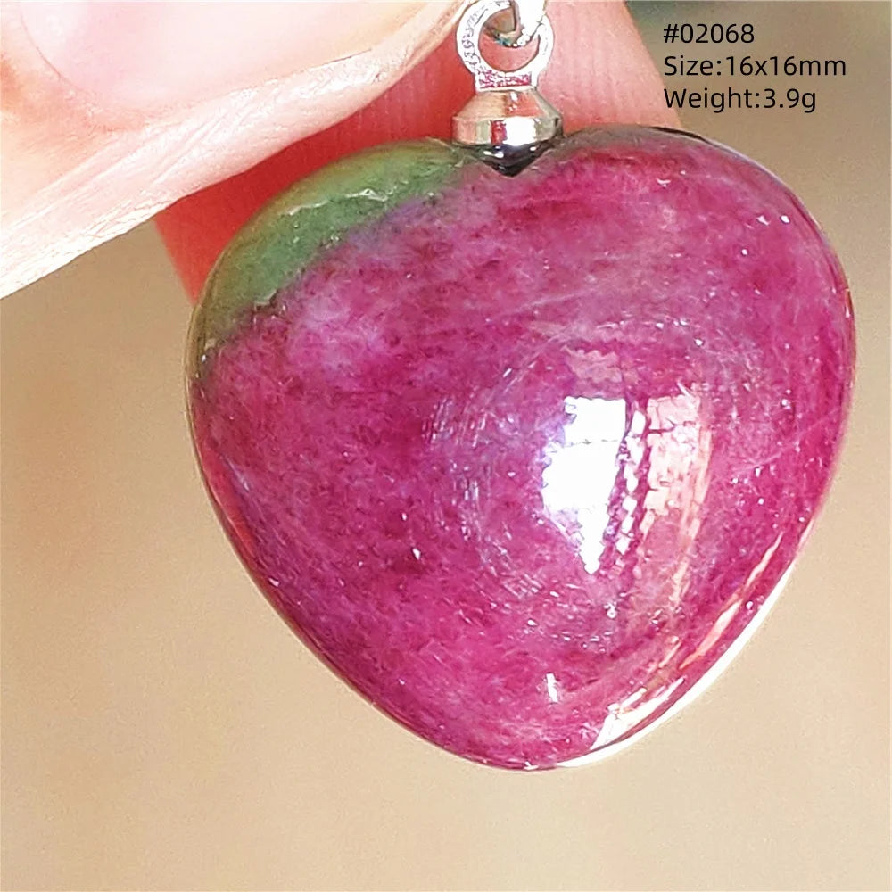 Red Ruby Zoisite Pendant-ToShay.org