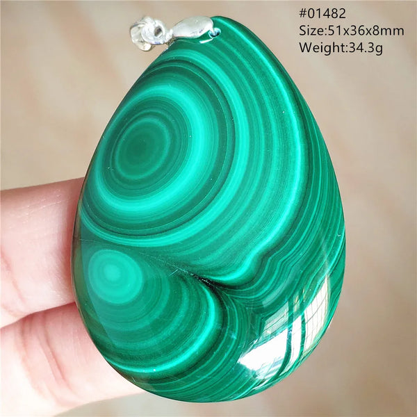 Green Malachite Pendant-ToShay.org
