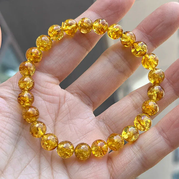 Yellow Amber Bracelet-ToShay.org