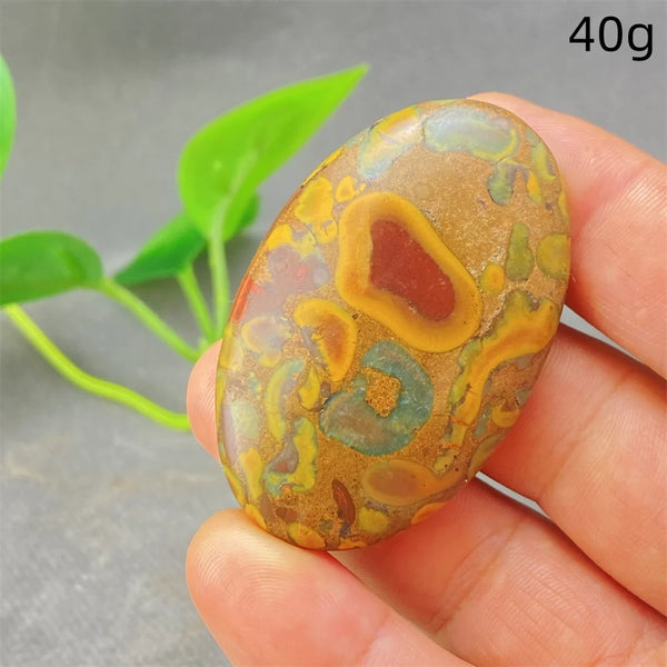 Green Rainforest Palm Stone-ToShay.org
