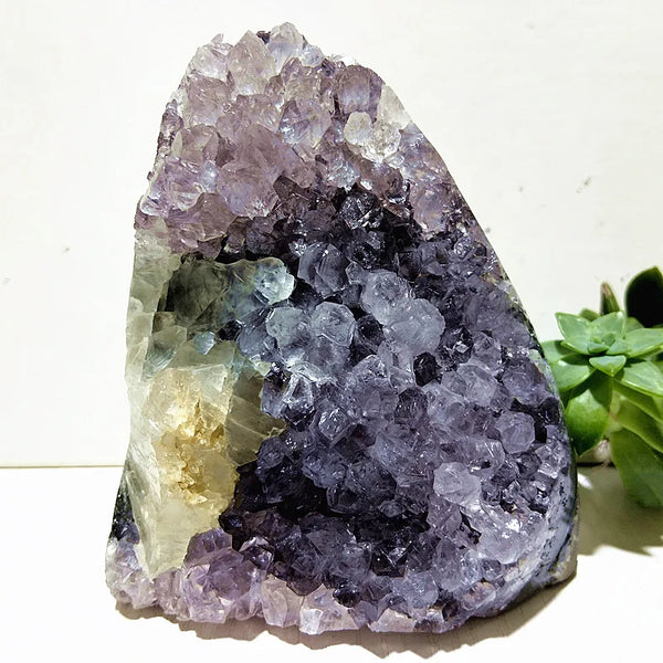 Purple Amethyst Geode Cluster-ToShay.org