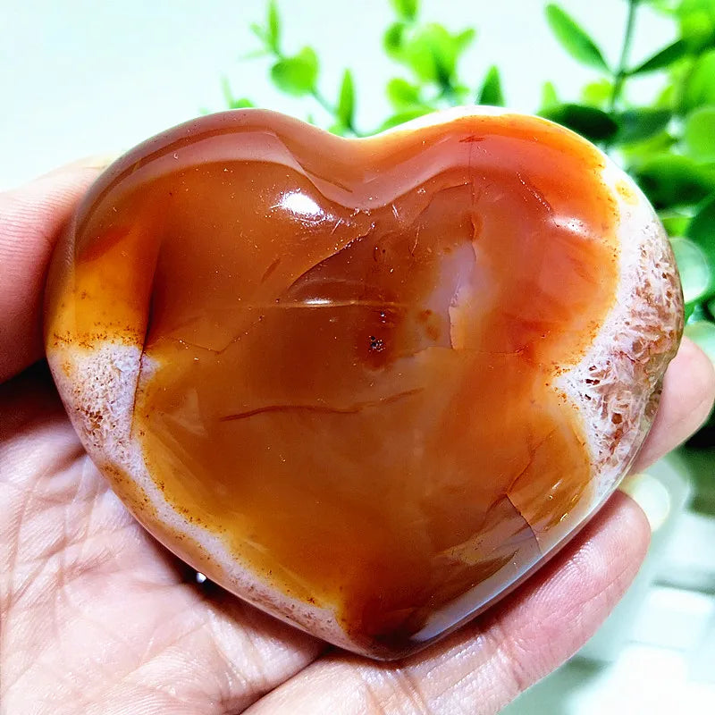 Red Agate Heart-ToShay.org