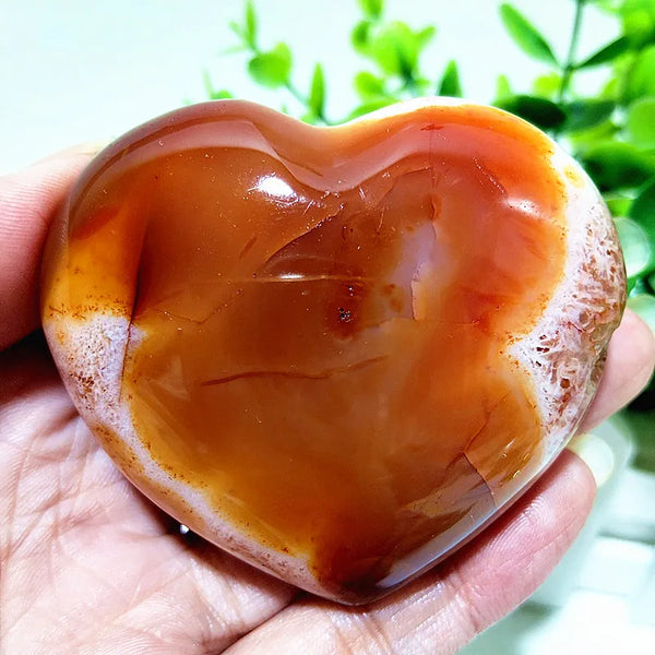 Red Agate Heart-ToShay.org