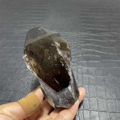 Smoky Rainbow Quartz Crystal-ToShay.org