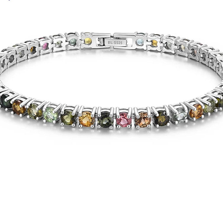 Mixed Tourmaline Bracelet-ToShay.org