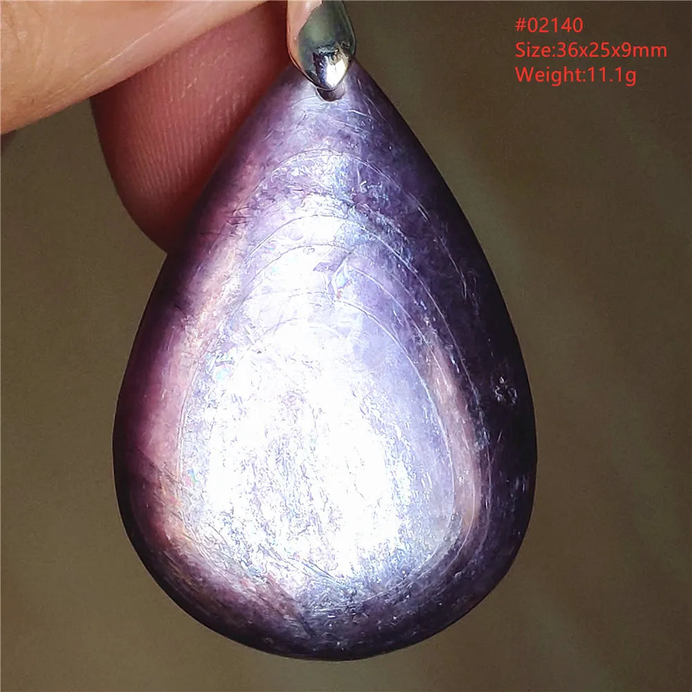 Purple Lepidolite Pendant-ToShay.org