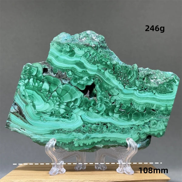Green Malachite Slice-ToShay.org
