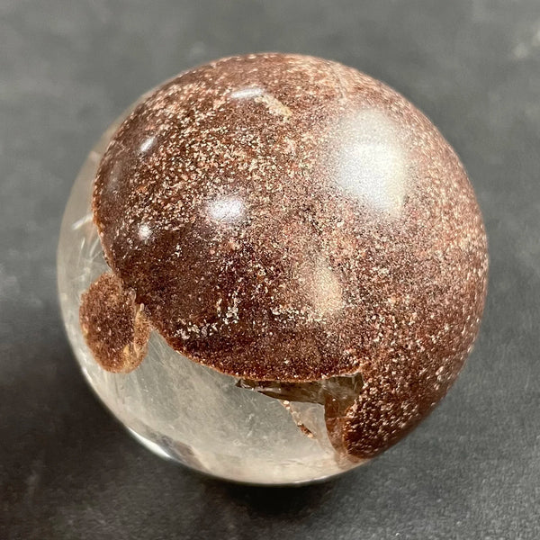 Clear Rutilated Quartz Ball-ToShay.org