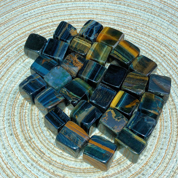 Blue Tiger Eye Cubes-ToShay.org