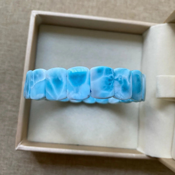 Blue Larimar Bracelet-ToShay.org