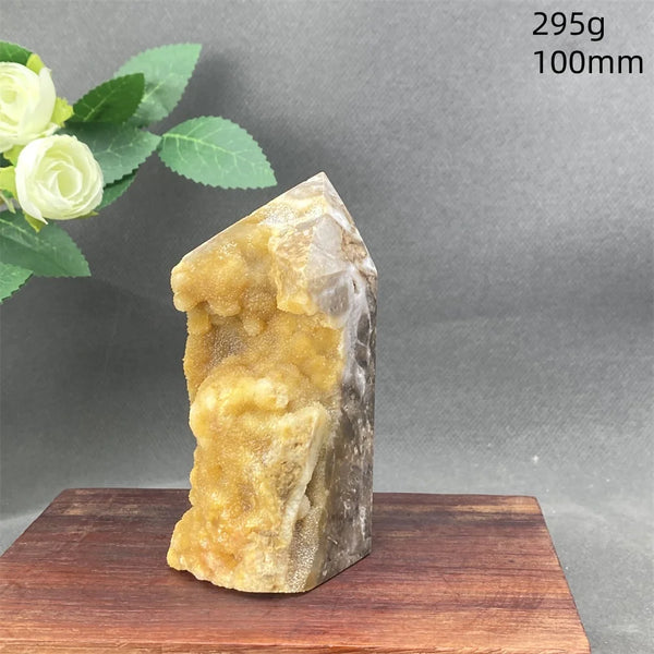 White Fluorite Cluster Point-ToShay.org