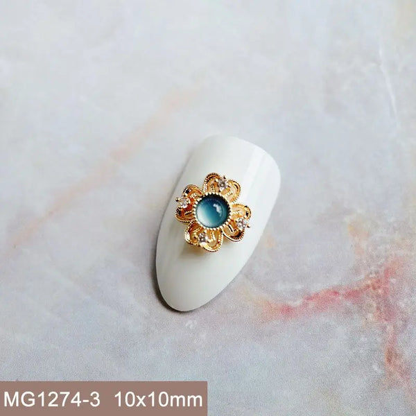 Mixed Gold Crystal Charms-ToShay.org