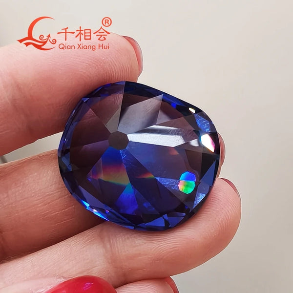Blue Cubic Zirconia Diamond-ToShay.org