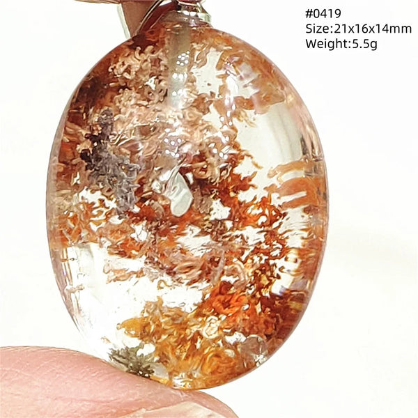 Green Phantom Quartz Pendant-ToShay.org