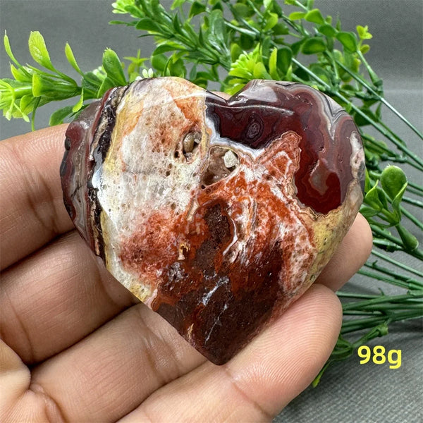 Red Agate Heart-ToShay.org